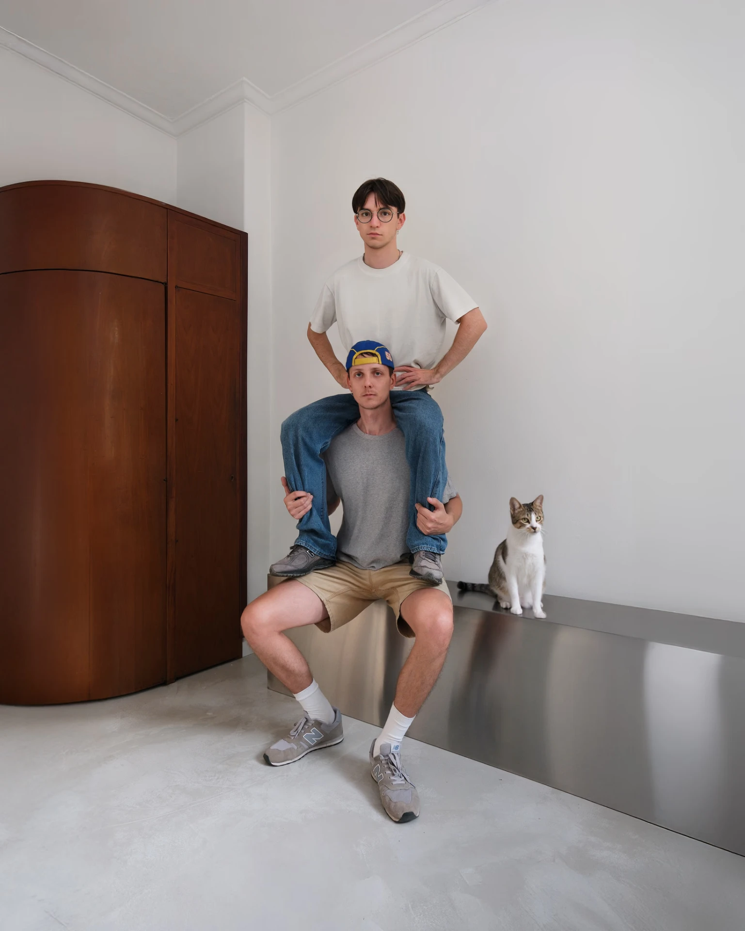 Marat and Nikolai, founders of Ordamo, in Buenos Aires